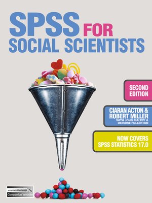 cover image of SPSS for Social Scientists
